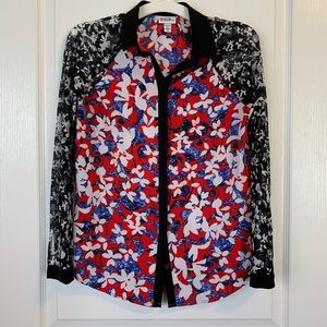 Peter Pilotto x Target floral blouse XS